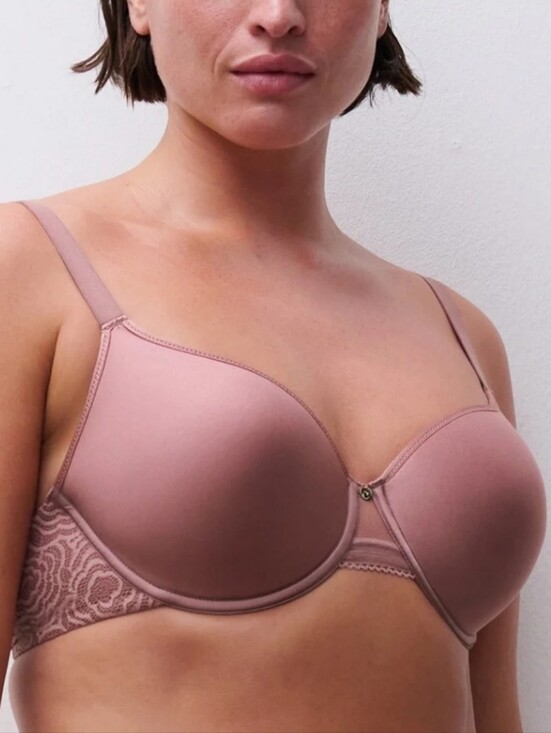 Le Mystere Other - Chantelle C Jolie Smooth T-Shirt Bra in Rose Blush 34G (4D)